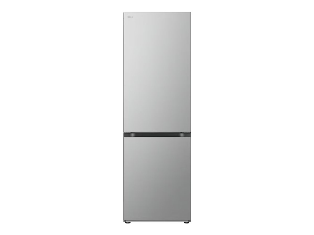 LG GBV3100EPY - Kylskåp/frys - bottenfrysskåp - bredd: 59.5 cm - djup: 68.2 cm - höjd: 186 cm - 344 liter - Klass E - prime silver | Vitvaror - Kyl & Frys - Kombinerade kyl-frysar | GameStuff