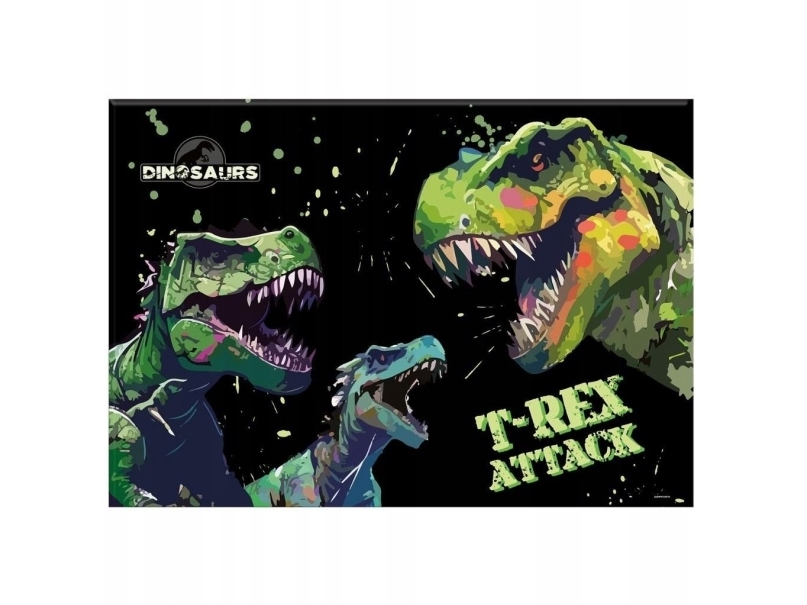 Schreibtischunterlage Karton 345X495 Dinosaurier 20