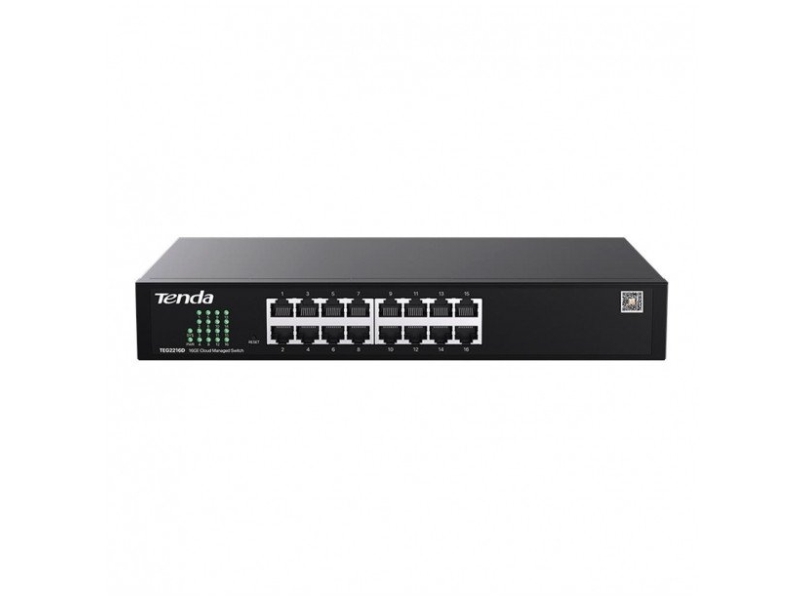 Gaffeltruck-Switch "Tenda Teg2216d 16Ge Cloud"