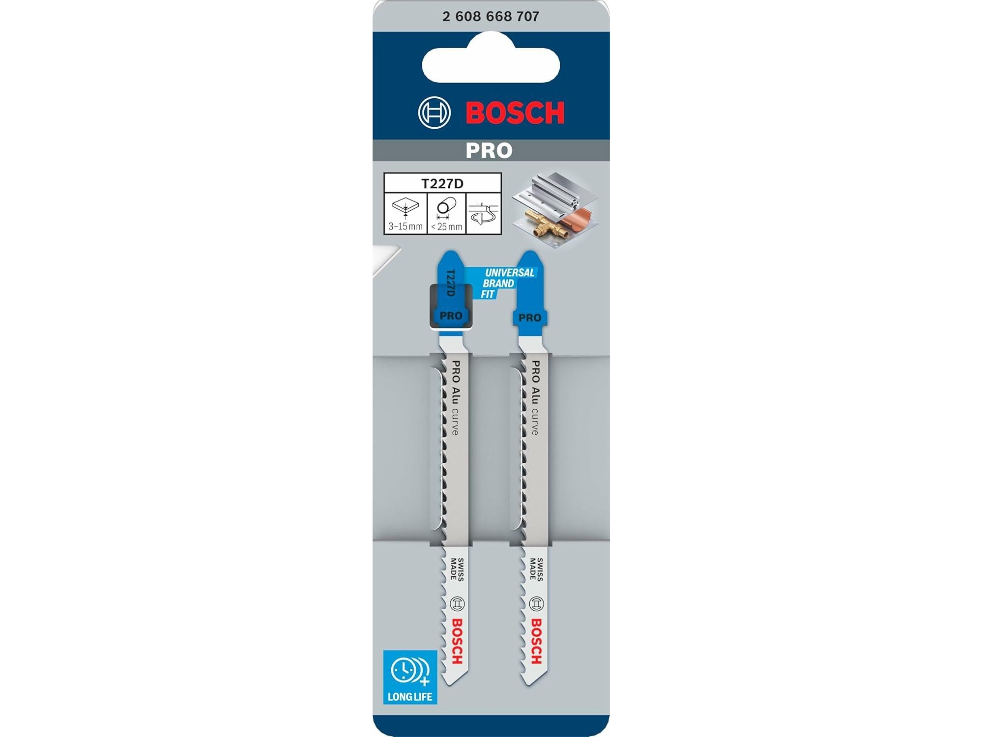 Bosch tillbeh&ouml;r 2608668707 sticks&aring;gblad, 2 st