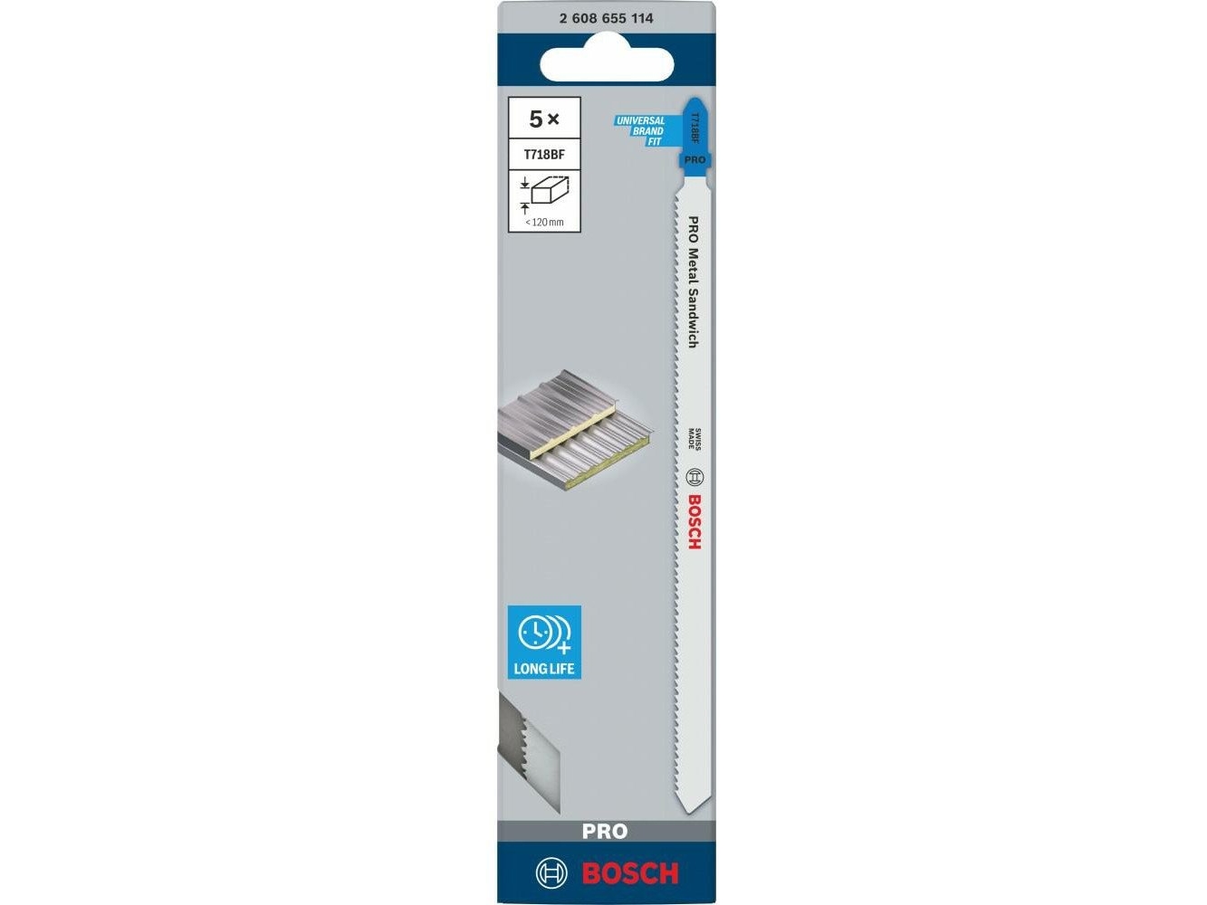 Bosch Accessories 2608655114 Stiksavsklinger 5 Stk