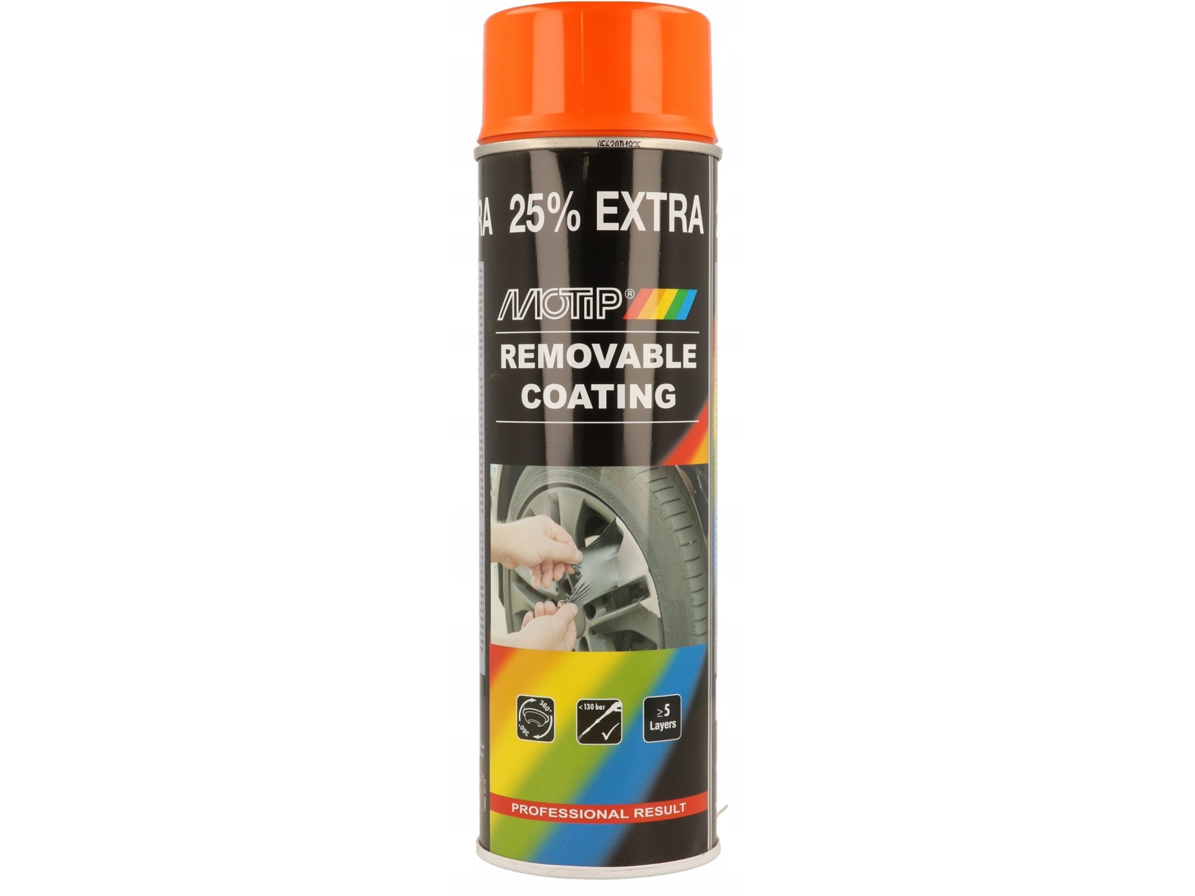 Motip Paint Removable Coating Orange 500Ml