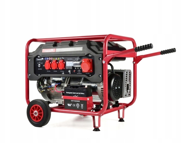 #Forbrændingsgenerator med elektronisk start 15 hk 6,6 kW (1)