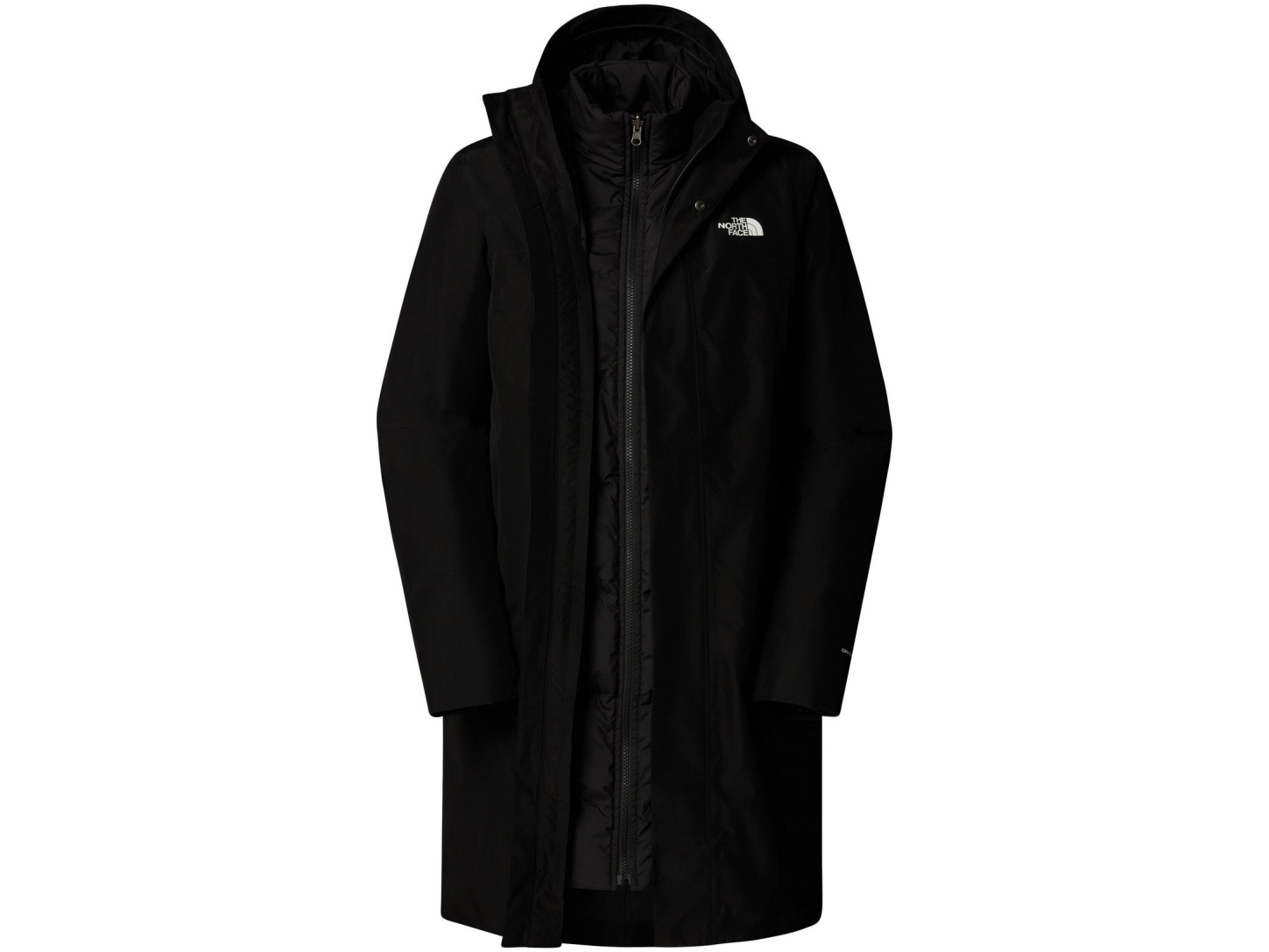 Płaszcz suzanne triclimate 2.0-tnf musta-s THE NORTH FACE