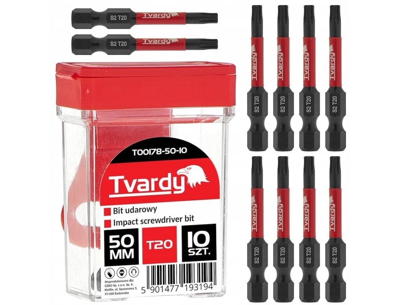 Schlagbohrer T20 50Mm S2 - Box (10/100/1200)