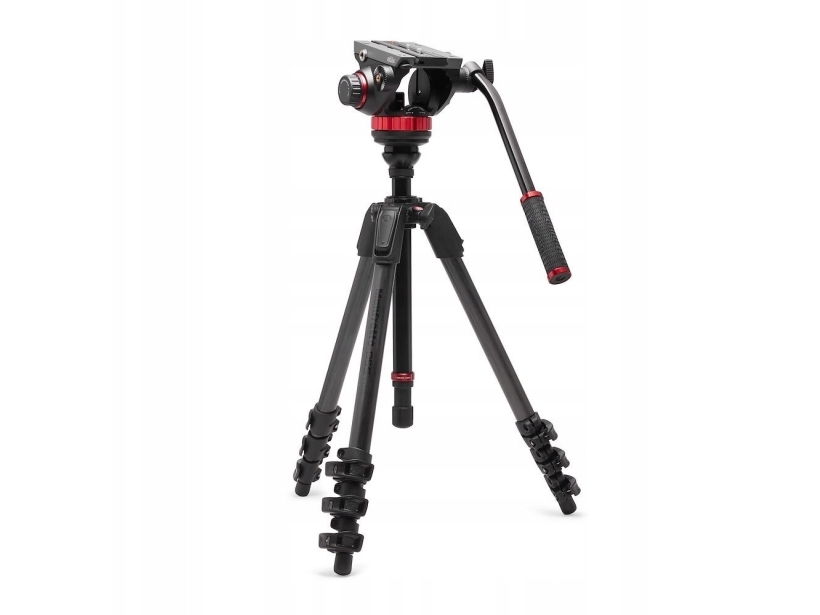 Manfrotto Tripod Set Mvk502055cxprov 502+055 Video Carbon Fibre Kit