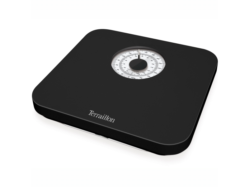 Terraillon Nautic Rectangle Black Mechanical Personal Scale