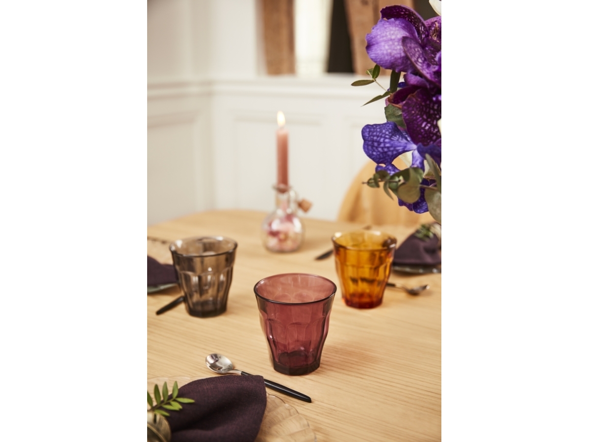 Duralex PICARDIE AMBER glas 250 ml orange - 6 st. Duralex PICARDIE AMBER glas 250 ml orange - 6 st. | Bordssättning - Par - Muggar & koppar | GameStuff