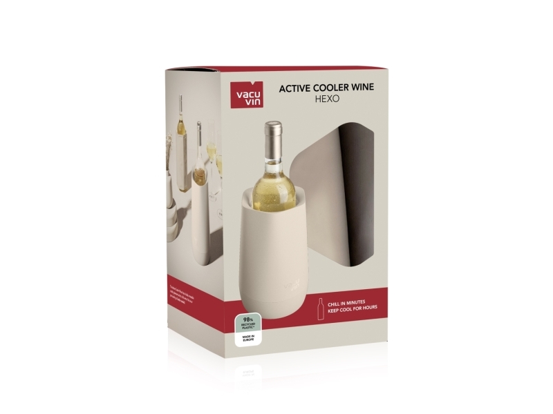 VACUVIN Wine cooler HEXO, Sand VACU VIN®