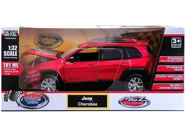 Msz Automobilis Jeep Cherokee, 1:32