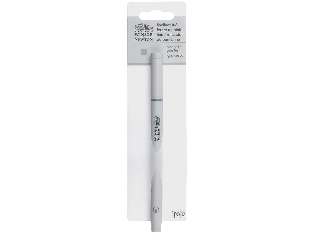 Fineliner cool grey in blister 0,3mm | Skola & Hobby - Konstmaterial - Pennor | GameStuff