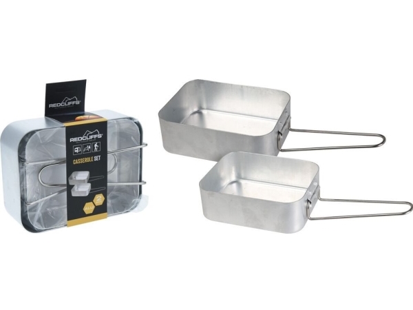 Redcliffs MENAZKA miski turistisk 2 stk. aluminium