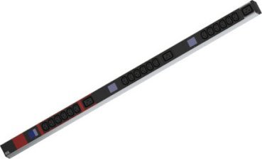 Bachmann Bachmann Bn0500 19 Pdu 1He 18Xc13 3Xc19, Strømmåling, Cee-Stik 3X16a, Rød