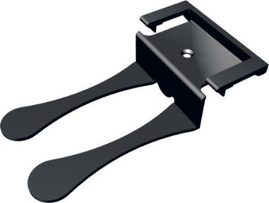 Kabelholder Bachmann Easy-Clip Gulvstik Classic Sort Ral9005