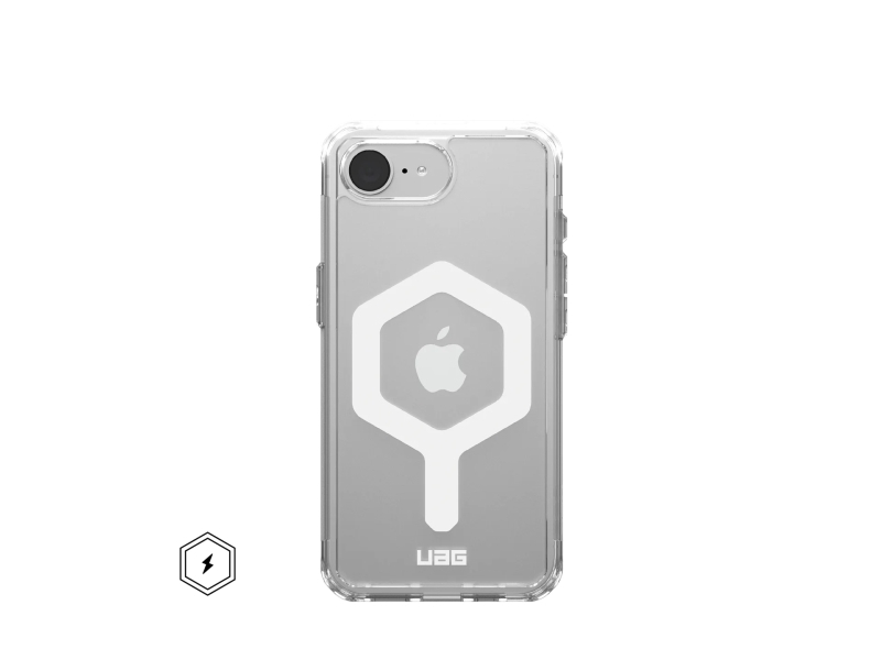 Uag Plyo Magsafe - Schutzhülle Für Iphone 16E (2025) Kompatibel Mit Magsafe (Ice/Weiß)