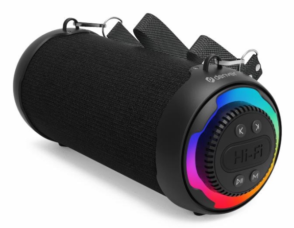 Denver BTG-213, 10 W, Trådlös, 10 m, Svart, Cylinder, Knappar | TV, Ljud & Bild - Bärbart ljud & Bild - Bluetooth högtalare | GameStuff