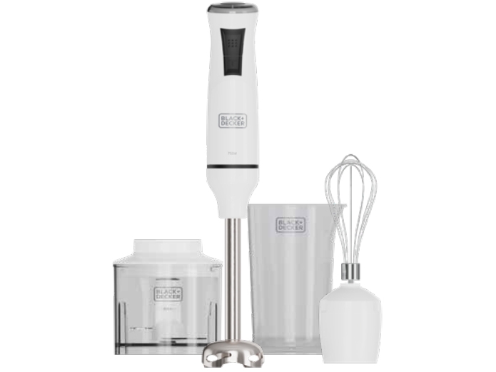 Black & Decker BXHBA750E, Immersion blender, 750 W, White
