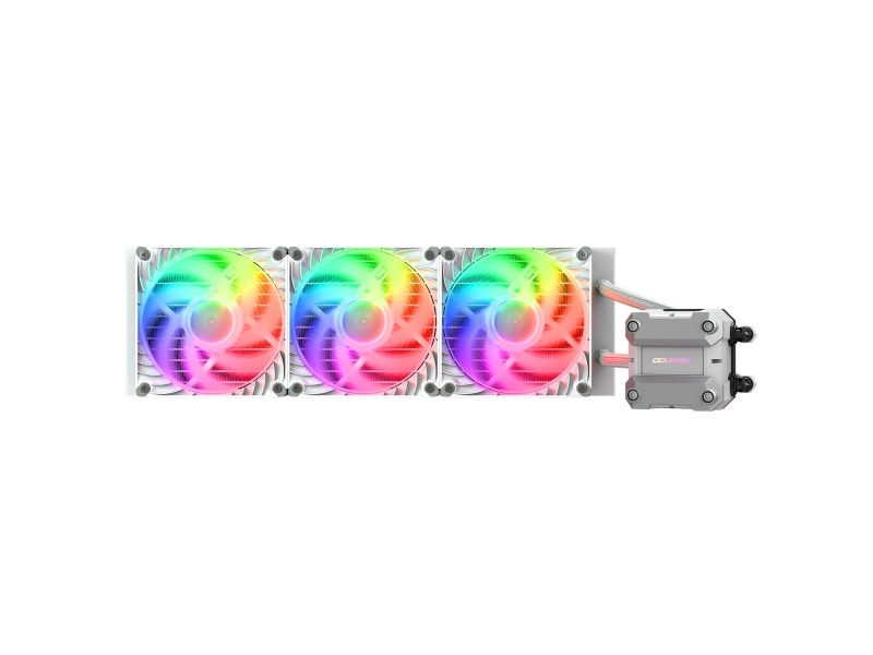 Cougar Cpu Wasserkühlung Poseidon Ultra 360 Argb Weiß (Cgr-Psdutrgb-W-360)