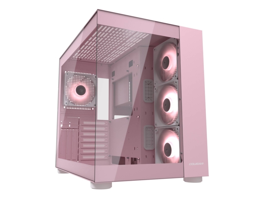 Cougar Gehäuse Midi-Tower, Fv150 Argb, Pink, Midi Tower, Pc, Pink, Atx, Micro Atx, Mini-Itx, Gaming, Multi