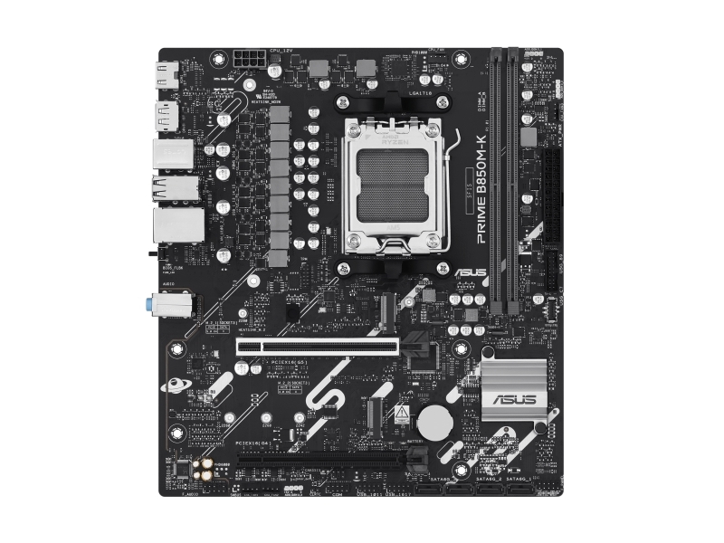 PRIME B850M-K Hovedkort - AMD B850 - AMD AM5 socket - DDR5 RAM - Micro-ATX