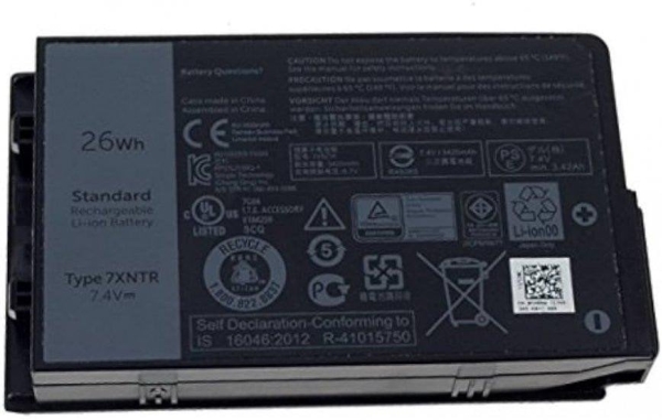 26Wh Li-Ion Battery For Latitude 12 7202 And 7212