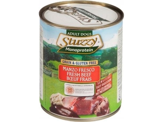 Agras Pet Foods Stuzzy Monoprotein Fresh Wołowiną 800G