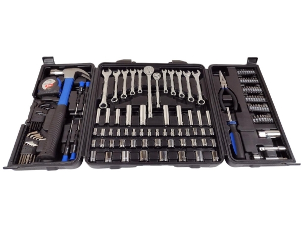 Verktygssats 140 delar SILVER | Elverktyg - DIY - Akku Verktyg - Verktygset | GameStuff