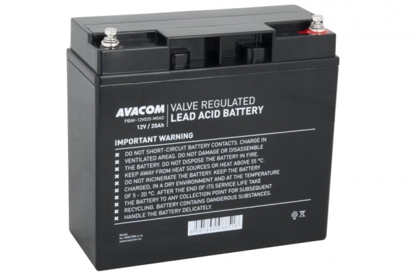 Avacom Baterija Deepcycle, 12V, 20Ah, Pbav-12V020-M5ad