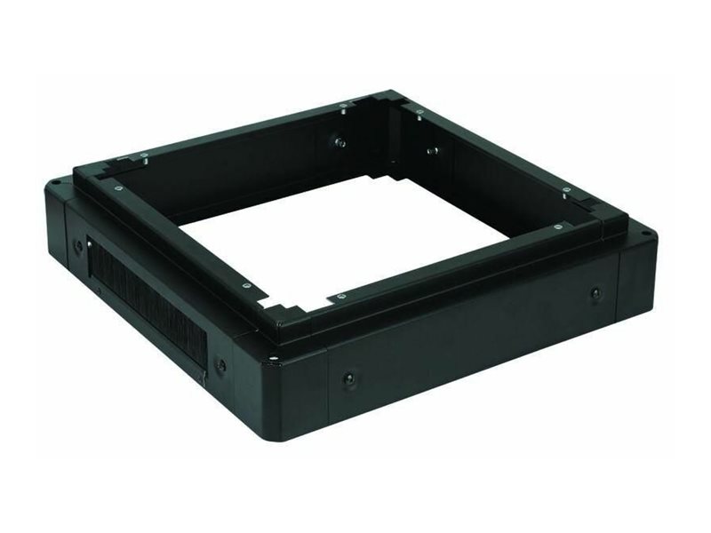 Lanview By Logon - Sokkel For Rack - B=800, D=800, H=100 Mm - Sort, Ral 9005 - 19"