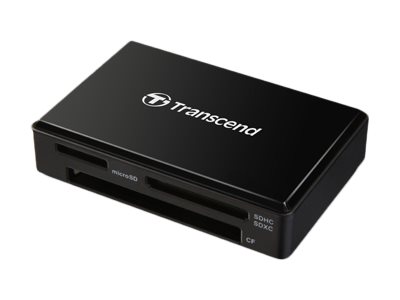 Transcend Rdf8k2 - Kartenleser (Sdhc, Sdhc Uhs-I, Sdxc, Sdxc Uhs-I, Microsdhc, Microsdhc Uhs-I, Microsdxc, Microsdxc Uhs-I, Cf) - Usb 3.1 Gen 1