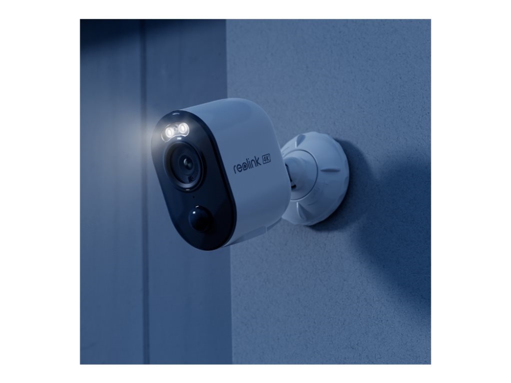 Reolink Argus Series B350, Ip-Sicherheitskamera, Innen & Außen, Kabellos, Amazon Alexa & Google Assistant, 6500 K, Wand
