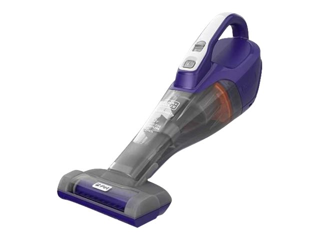 Black+Decker Dustbuster Pet Dvb315jp - Støvsuger - Håndmodel - Uden Pose - Ledningsfri - Lilla/Grå