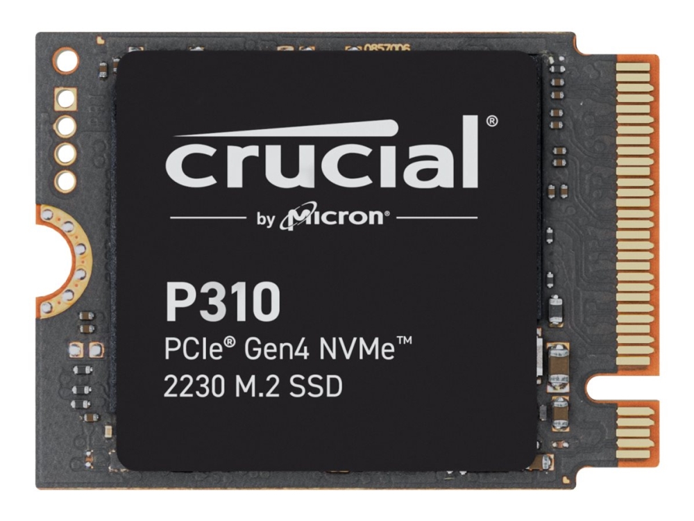 Crucial P310 1Tb Pcie Gen4 Nvme 2230 M.2 Ssd, 1 Tb, M.2, 7100 Mb/S