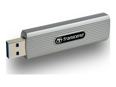 Transcend Esd320a - Ssd - Verschlüsselt - 512 Gb - Extern (Tragbar) - Usb 3.2 Gen 2X1 - 256-Bit Aes - Soft Grey