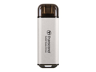 Transcend Esd300, 512 Gb, Usb Typ-C, 1050 Mb/S, 10 Gbit/S, Silber