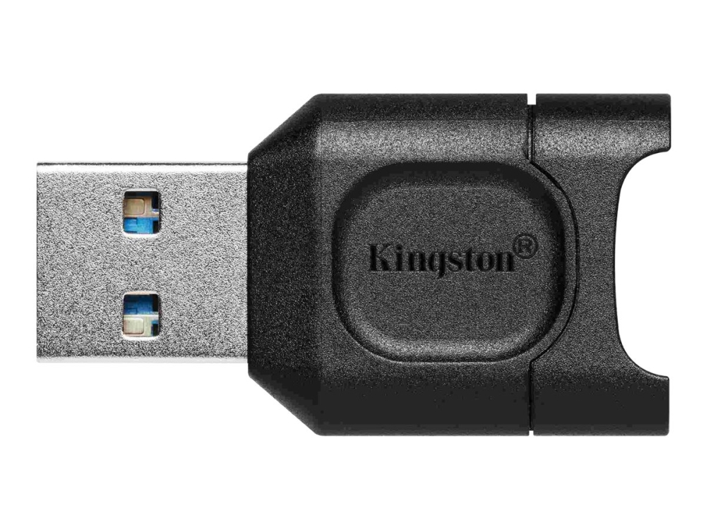 Kingston MobileLite Plus - Kortläsare (microSD, microSDHC, microSDHC UHS-I, microSDHC UHS-II, microSDXC, microSDXC UHS-I, microSDXC UHS-II) - USB 3.2 Gen 1 | Foto och video - Foto- & videotillbehör - Minneskortsläsare | GameStuff