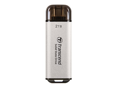 Transcend Esd300, 2 Tb, Usb Typ-C, 1050 Mb/S, 10 Gbit/S, Silber