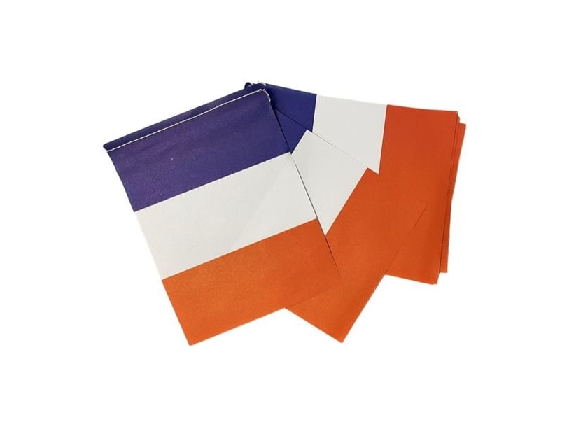 Flagguirlande Frankrig