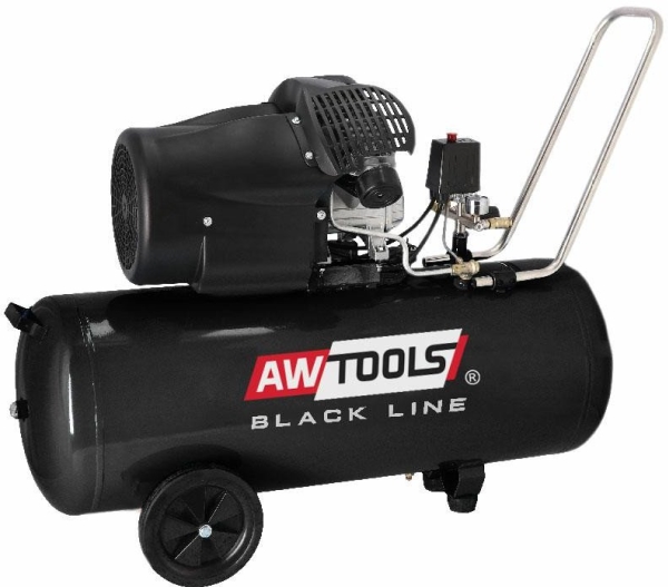Awtools Kompressor Ac50v 50L V 3,0Hp Black Line