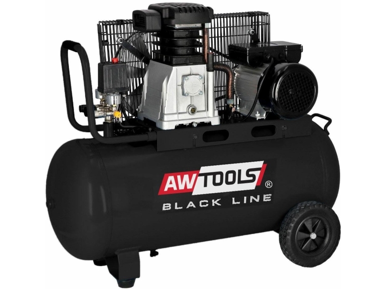 AW-Tools AWTOOLS Kompressor AC90 90L 3.0AG Juodas LINE | Verktyg & Verkstad - För verkstaden - Generator och kompressor | GameStuff