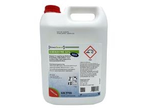 Eddikesyre 32% Prime Source Ren Til Afkalkning 5 Ltr,3 Dnk X 5 Ltr/Krt