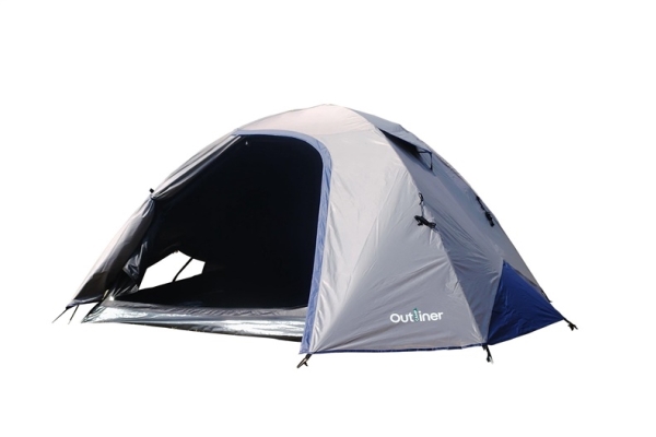 2-Person Tent Outliner Uv50+, Brown