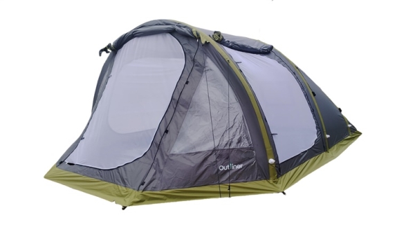 5-Person Tent Outliner, Brown