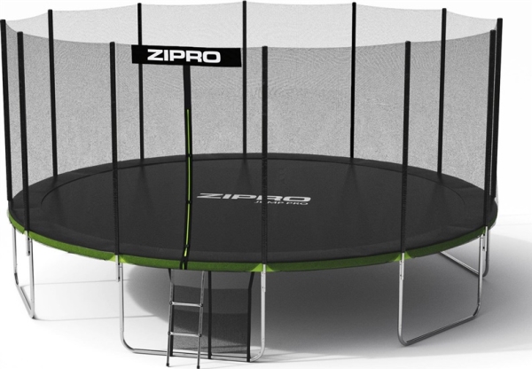 Zipro trädgårdstrampolin Jump Pro med 16FT 496cm utomhusnät + sko väska GRATIS! | Utomhusleksaker - Studsmattor & Hoppborg - Studsmattor | GameStuff