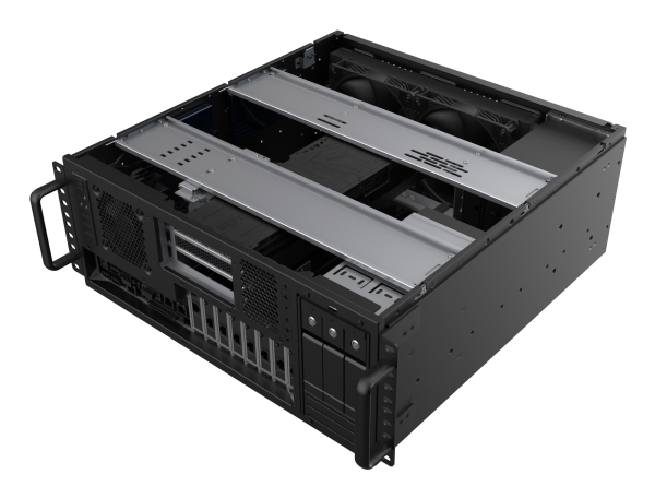 Silverstone Rm47-502-I, Rack, Server, Schwarz, Atx, Eatx, Micro Atx, Mini-Itx, Ssi Ceb, Ssi Eeb, Stahl, 4U