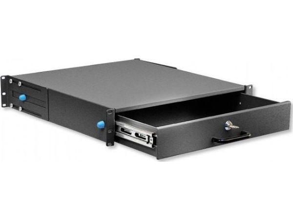 Intellinet 19" Rack-Auszug 2U Mit Schloss 465Mm Schwarz (I-Case Key-2Bk)