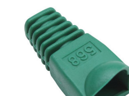 Intellinet 504409, Cable Boot, Grøn, Rj-45