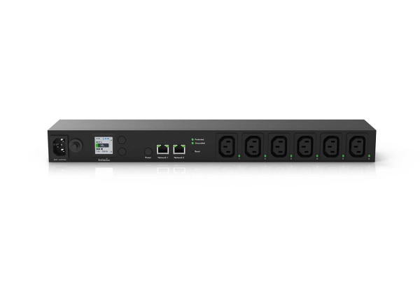 Engenius Ecp106-Int, Managed, 1U, Schwarz, Lcd, 6 Ac-Ausgänge, C13-Koppler