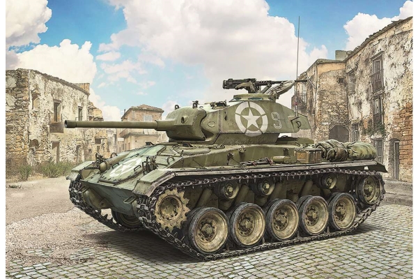 1:35 M24 Chaffee | Hobby - Modellbygge - Plast Byggmodeller - Militär | GameStuff