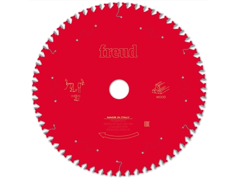 Pilotskive FR26W001T 260X30-60